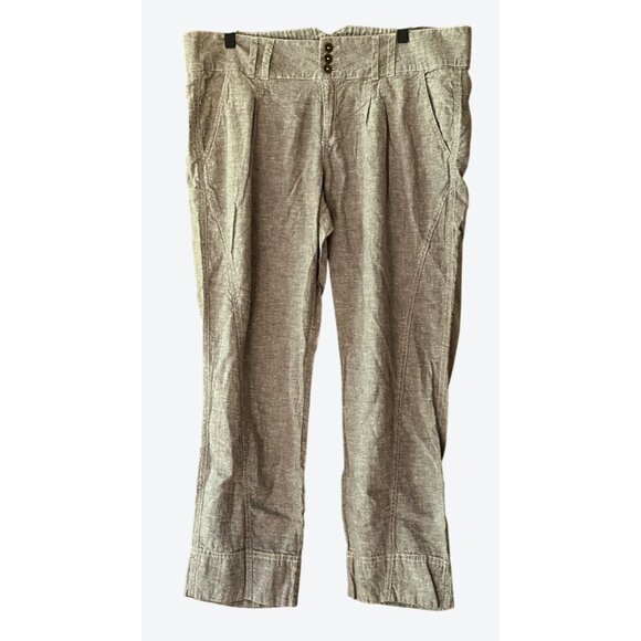 Royal Robbins Women's Size 16 Lightweight Light Brown Hemp Blend Pants 34" x 27" - Picture 3 of 8